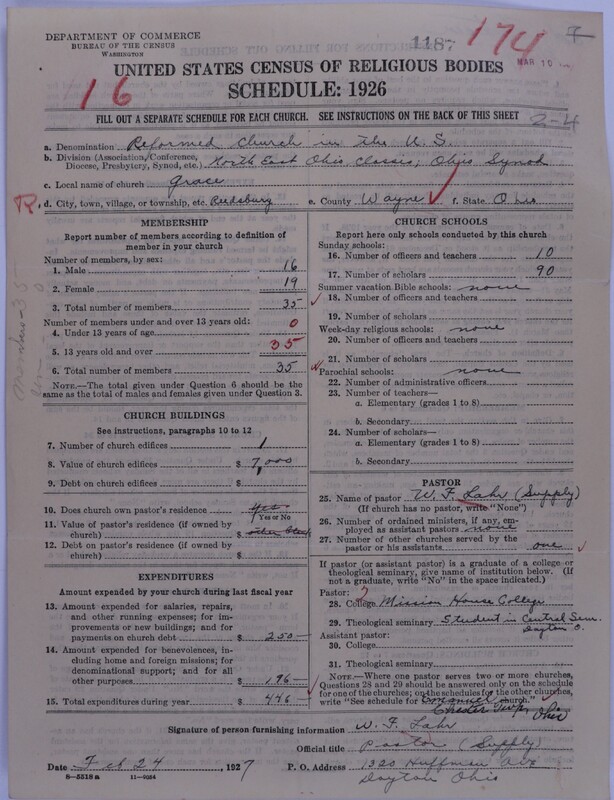 Scan of Reformed Church in the United States: 1187