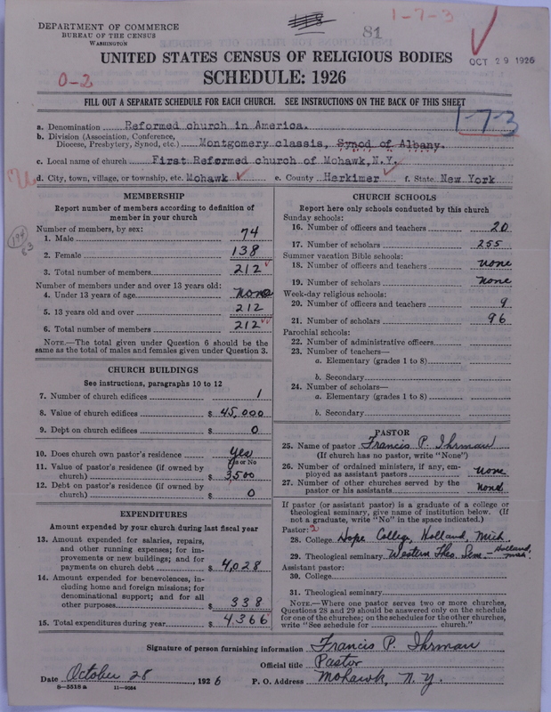 Scan of Reformed Church in America: 81