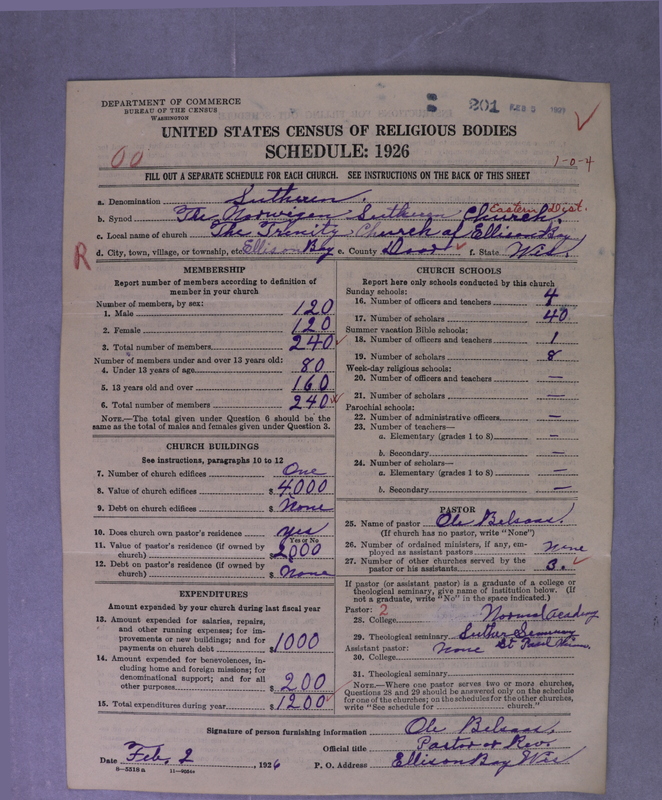Scan of Norwegian Lutheran Church of America: 201
