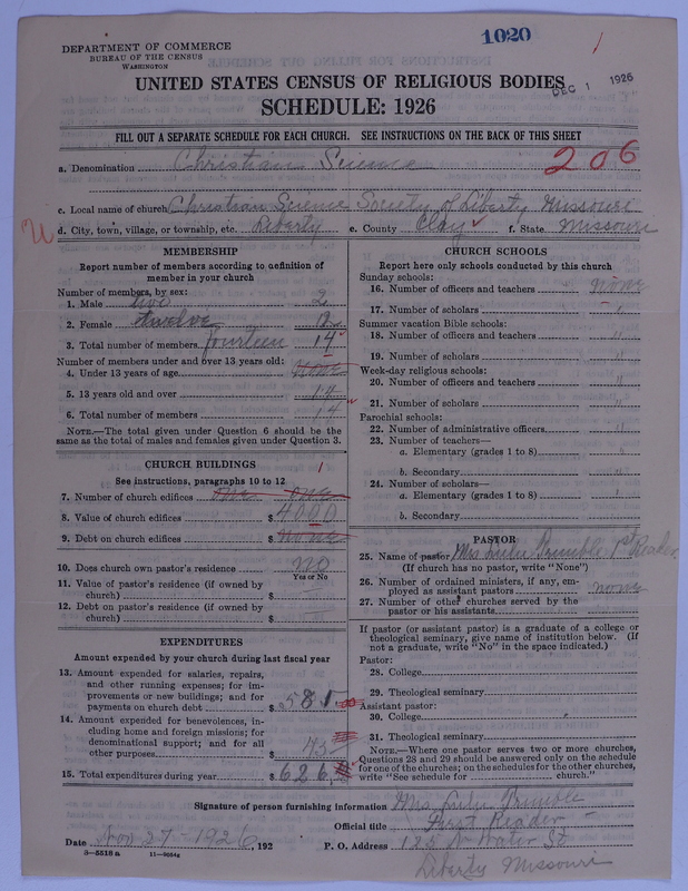 Scan of Church of Christ, Scientist: 1020