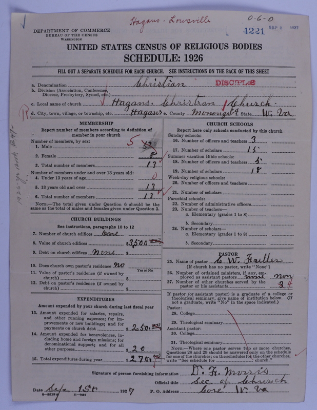 Scan of Disciples of Christ: 4221