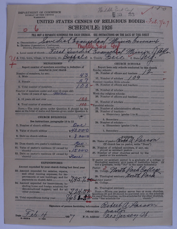 Scan of Swedish Evangelical Mission Covenant of America: 23