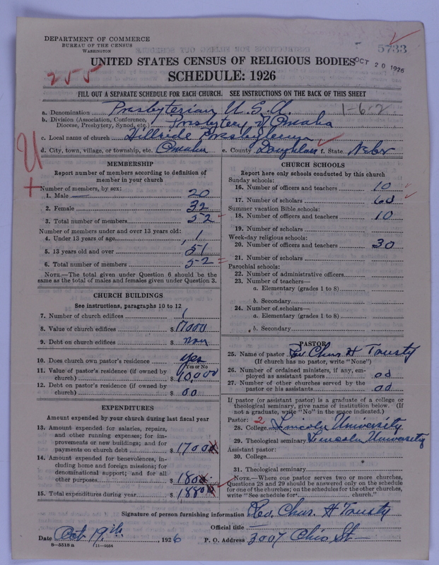 Scan of Presbyterian Church in the United States of America: 5733