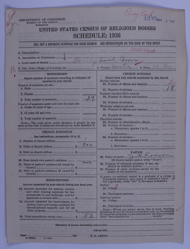 Scan of Disciples of Christ: 4299