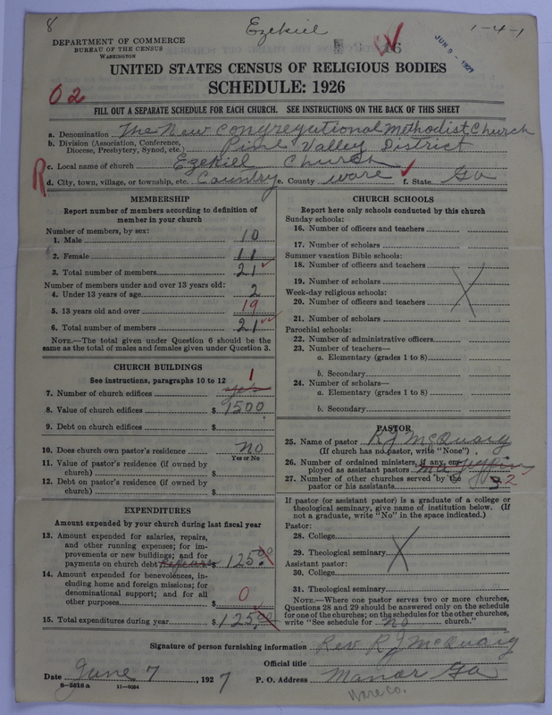 Scan of New Congregational Methodist Church: 16