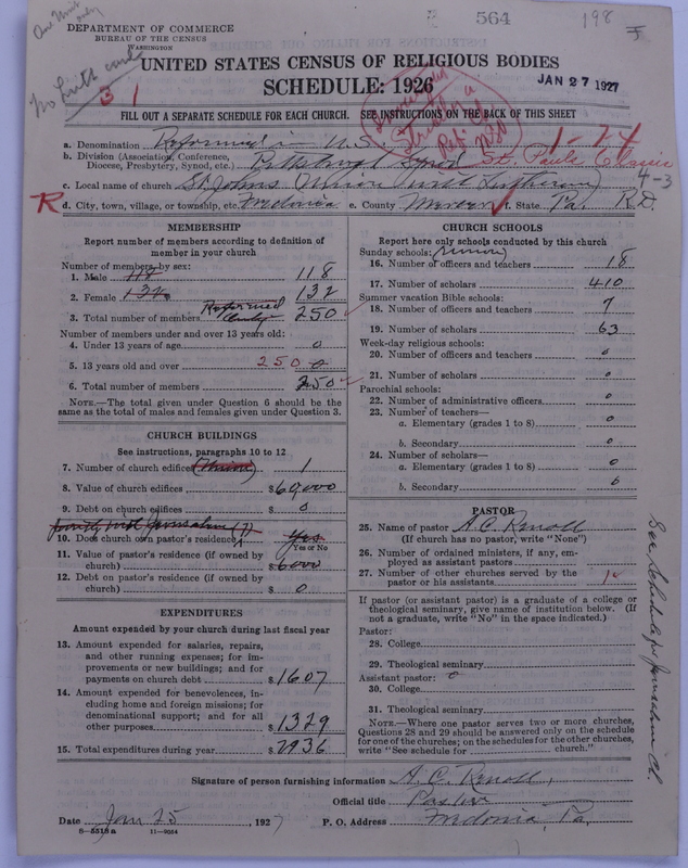Scan of Reformed Church in the United States: 564