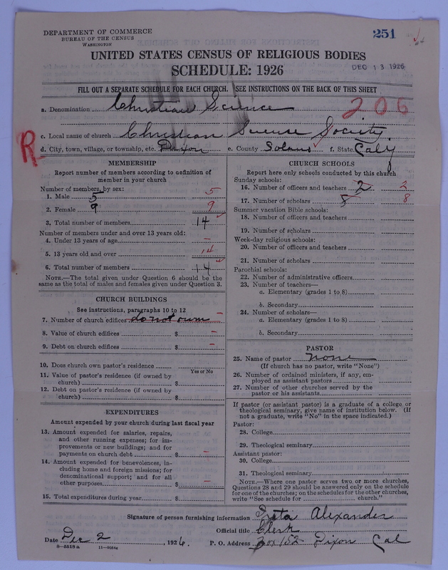Scan of Church of Christ, Scientist: 251