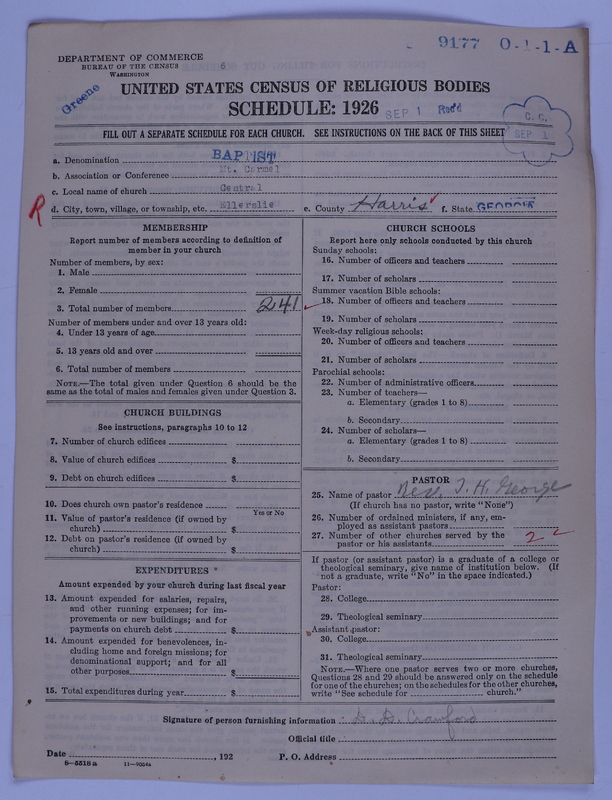 Scan of Negro Baptists: 9177
