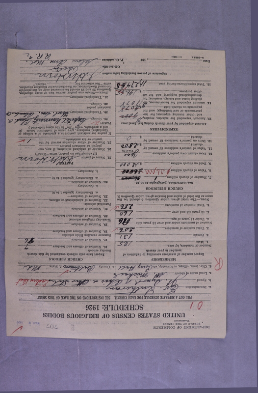 Scan of Synod of the Reformed Presbyterian Church of North America: 707