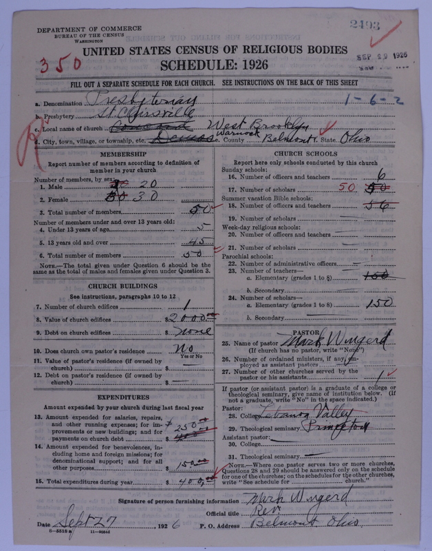 Scan of Presbyterian Church in the United States of America: 2493