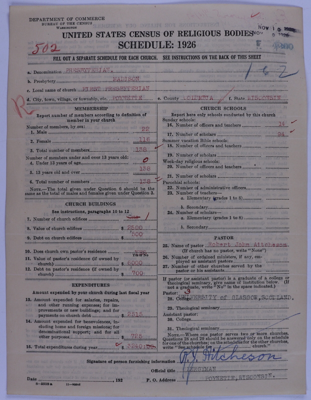 Scan of Presbyterian Church in the United States of America: 4200