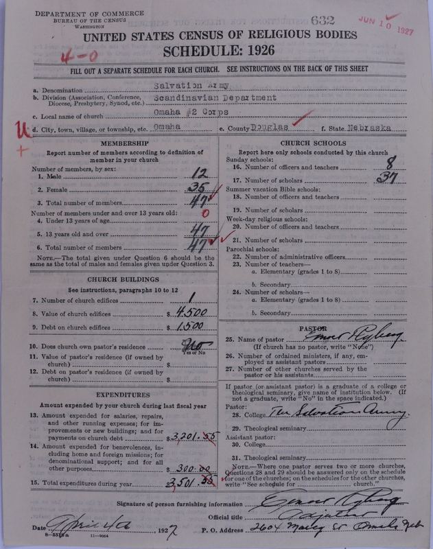Scan of Salvation Army: 632