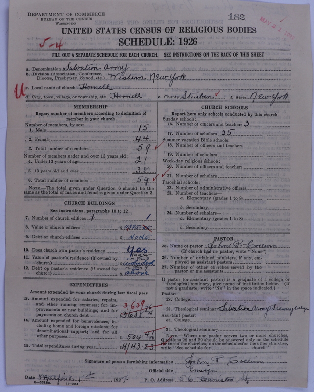 Scan of Salvation Army: 182