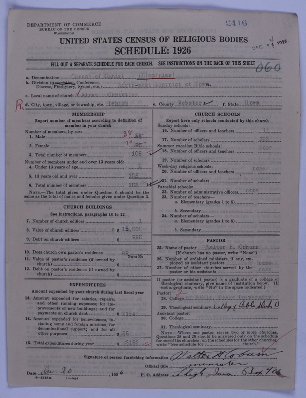 Scan of Disciples of Christ: 2416