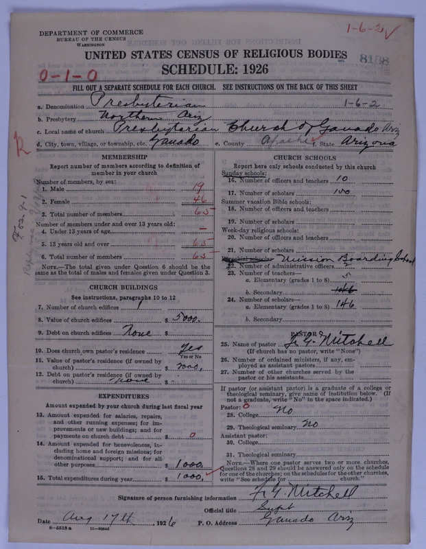 Scan of Presbyterian Church in the United States of America: 8188