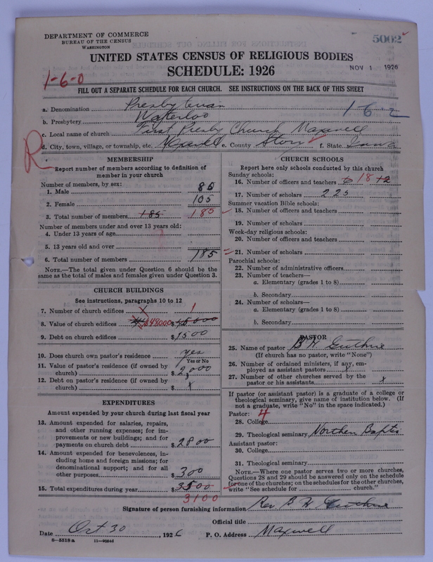 Scan of Presbyterian Church in the United States of America: 5002