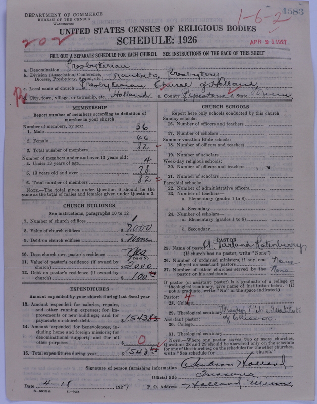 Scan of Presbyterian Church in the United States of America: 4583