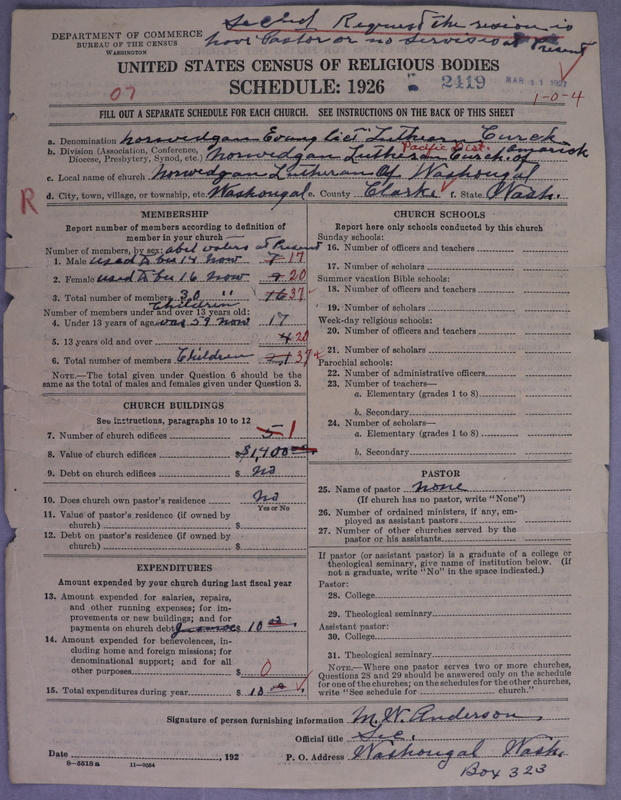 Scan of Norwegian Lutheran Church of America: 2420