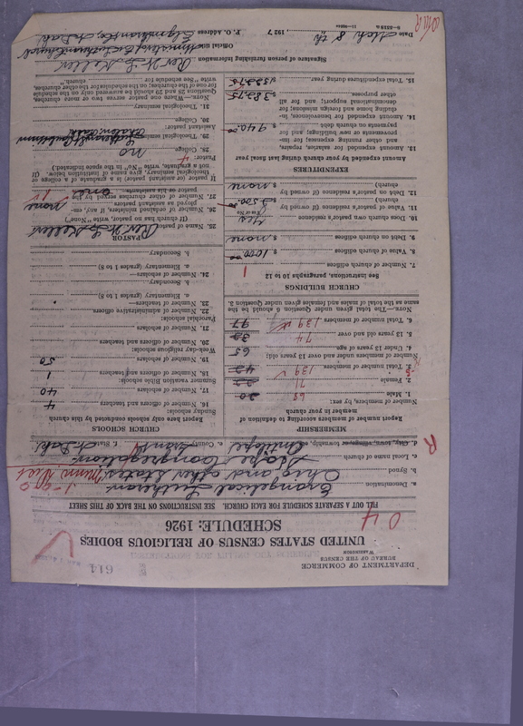 Scan of Synod of the Reformed Presbyterian Church of North America: 614