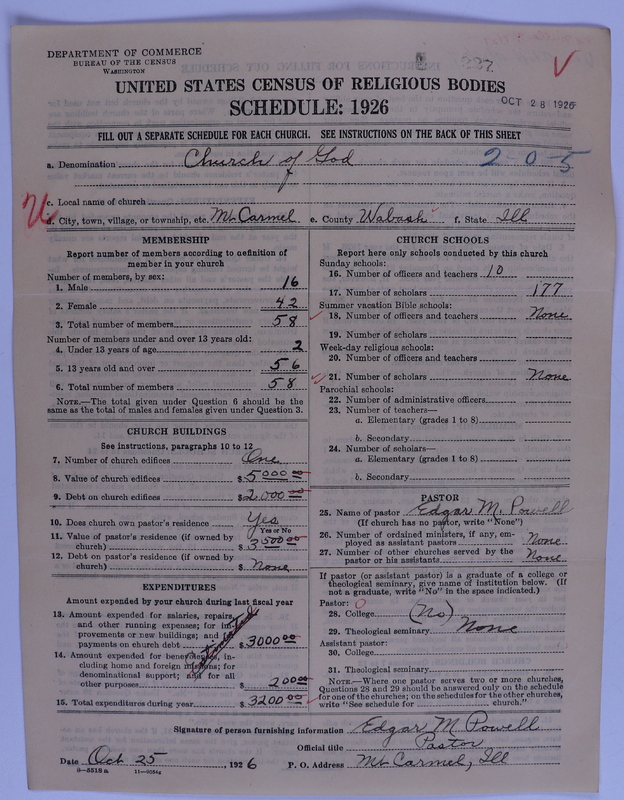 Scan of Church of God (Headquarters, Anderson, Ind.): 227