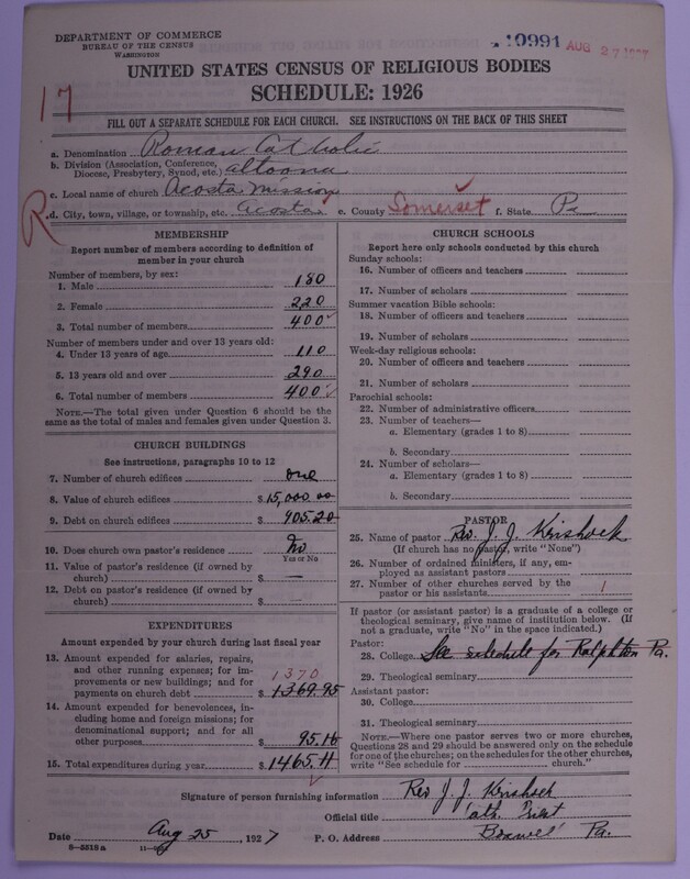 Scan of Roman Catholic Church: 10991