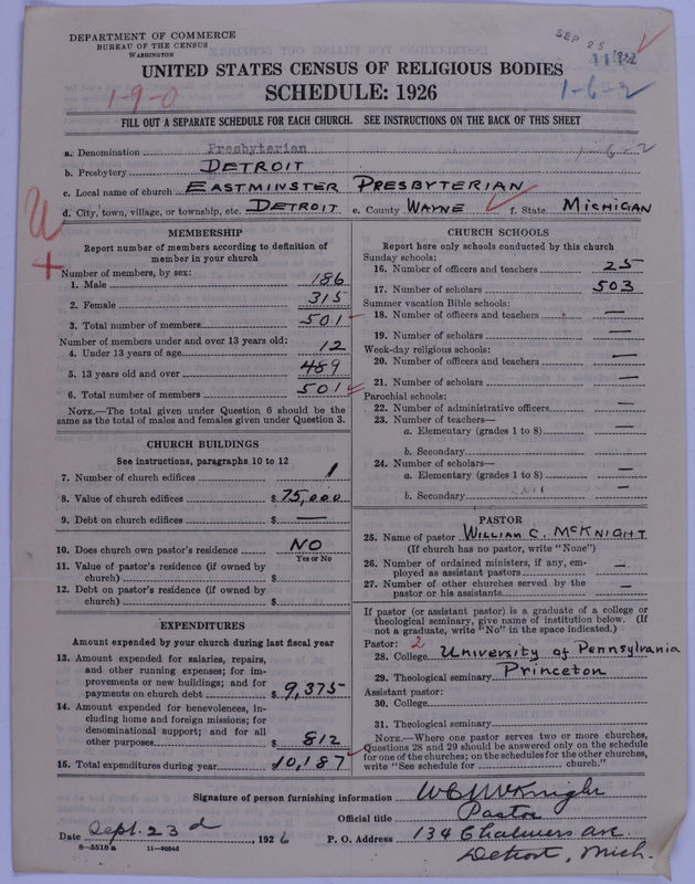 Scan of Presbyterian Church in the United States of America: 4142