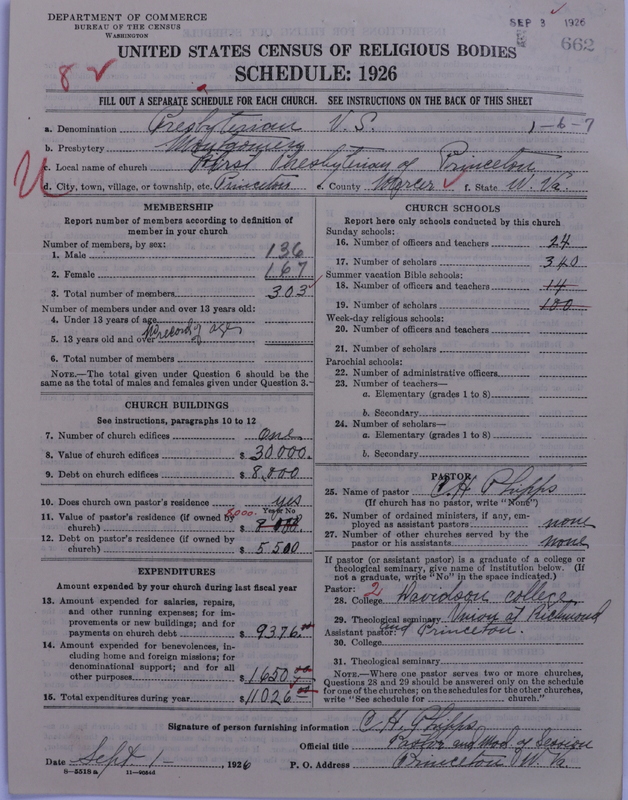 Scan of Presbyterian Church in the United States: 662