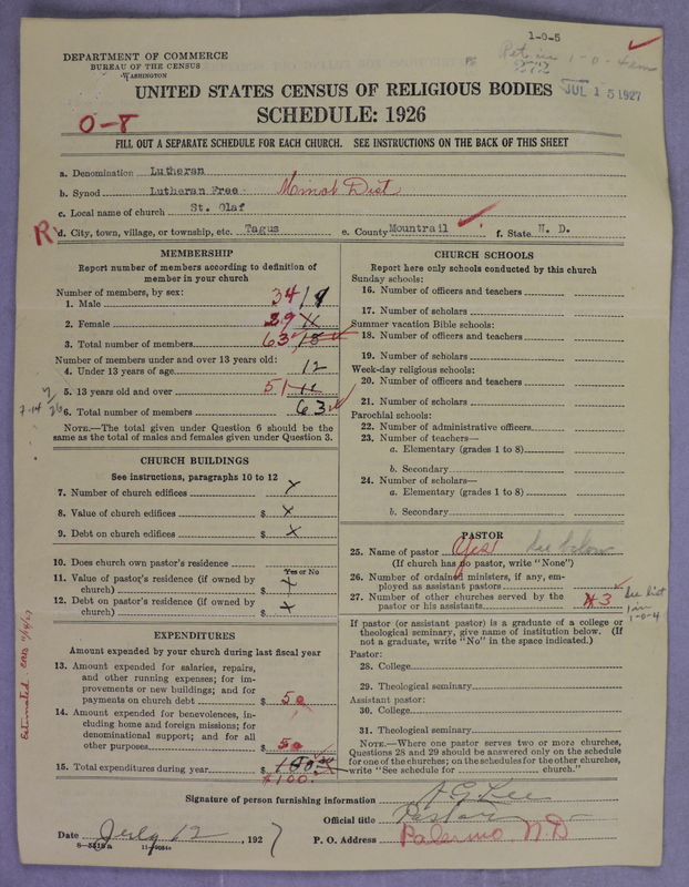 Scan of Lutheran Free Church: 272