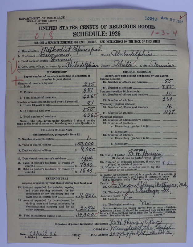 Scan of Methodist Episcopal Church: 5389