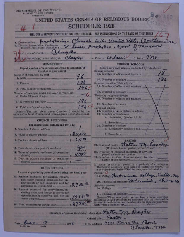 Scan of Presbyterian Church in the United States: 110