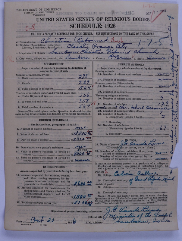 Scan of Christian Reformed Church: 196