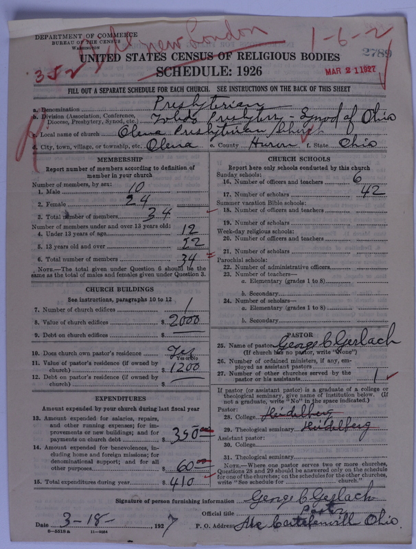 Scan of Presbyterian Church in the United States of America: 2789