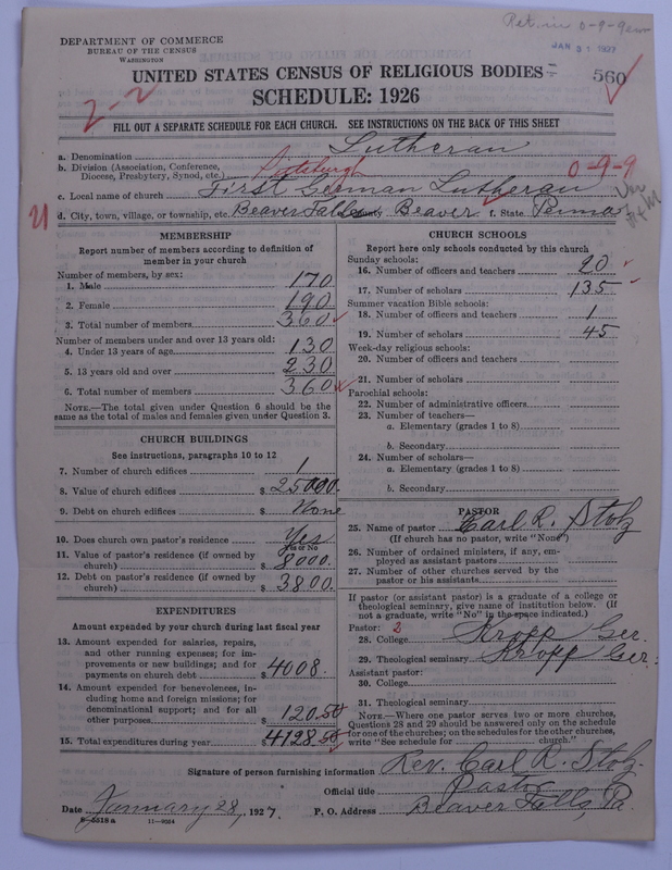 Scan of United Lutheran Church in America: 560