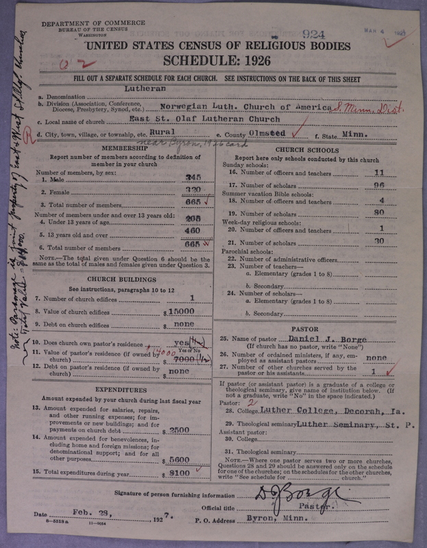 Scan of Norwegian Lutheran Church of America: 924