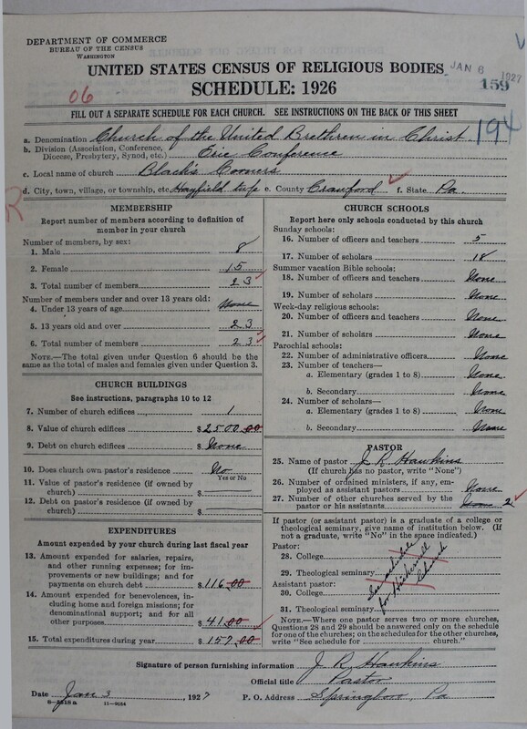 Scan of Church of the United Brethren in Christ: 159