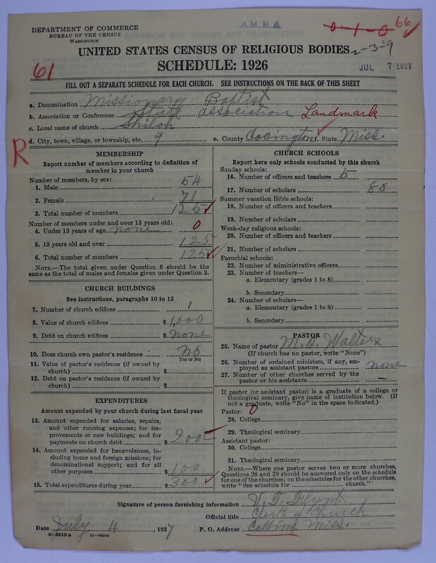 Scan of Landmark Baptist of America: 66