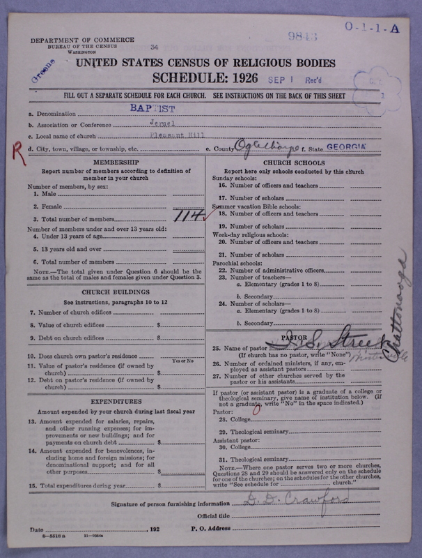 Scan of Negro Baptists: 9843