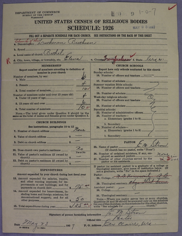 Scan of Church of the Lutheran Brethren of America: 9