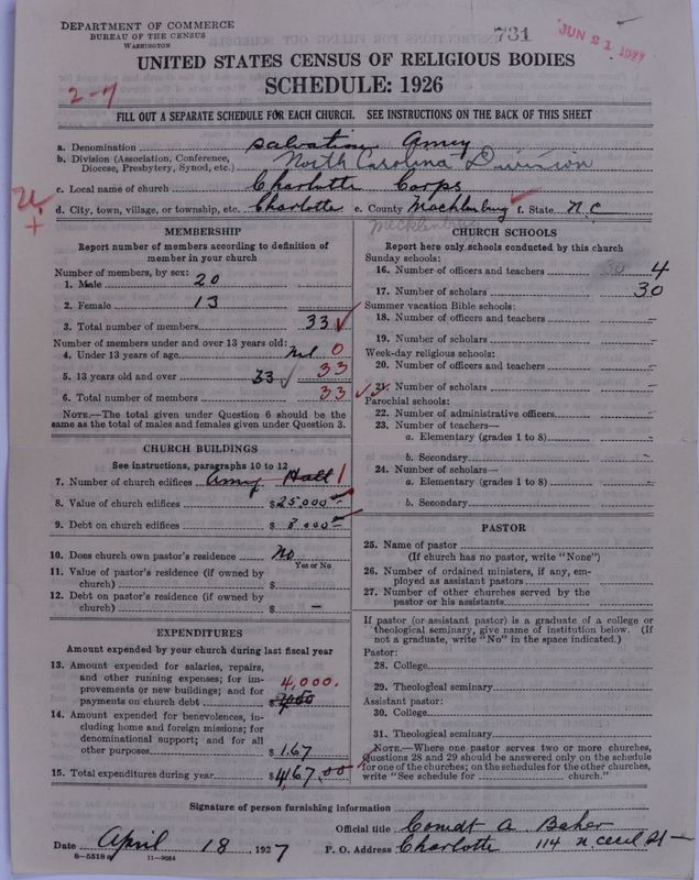 Scan of Salvation Army: 731
