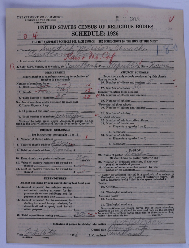 Scan of Swedish Evangelical Mission Covenant of America: 303