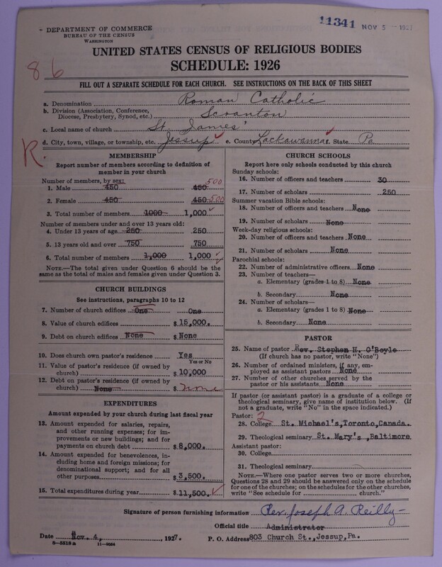 Scan of Roman Catholic Church: 11341