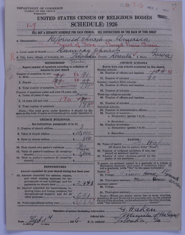 Scan of Reformed Church in America: 621