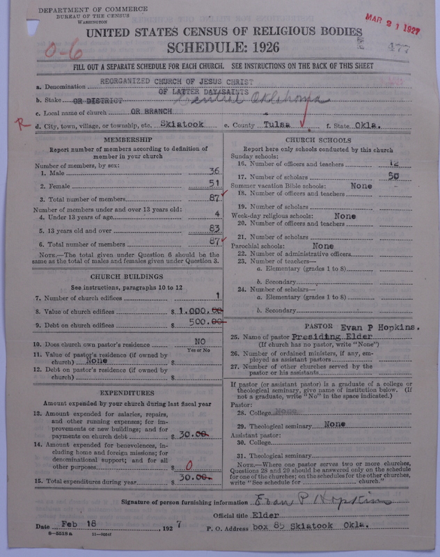 Scan of Reorganized Church of Jesus Christ of Latter Day Saints: 477