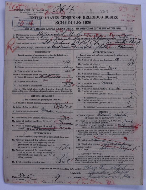Scan of Reformed Church in the United States: 786