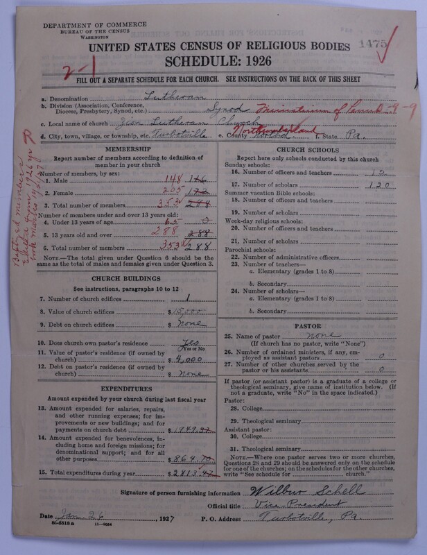 Scan of United Lutheran Church in America: 1475