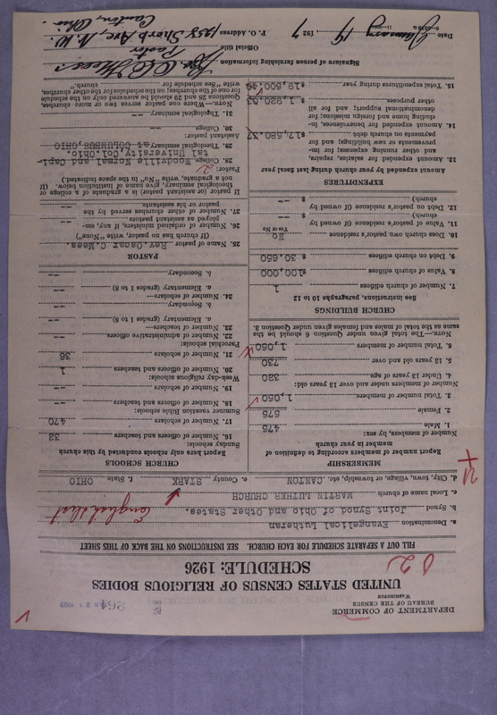 Scan of Synod of the Reformed Presbyterian Church of North America: 261