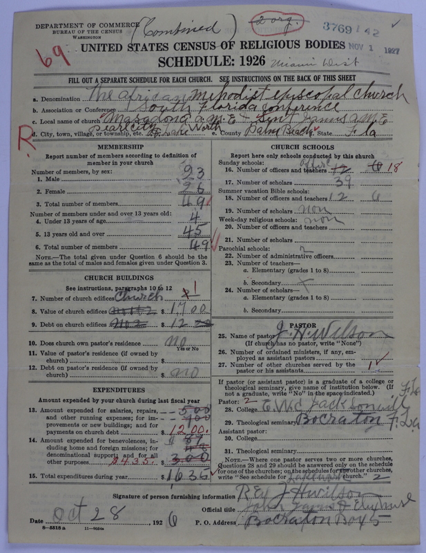 Scan of African Methodist Episcopal Church: 3769