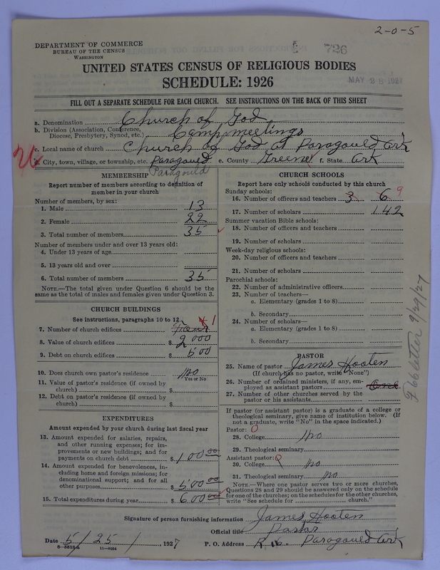 Scan of Church of God (Headquarters, Anderson, Ind.): 726