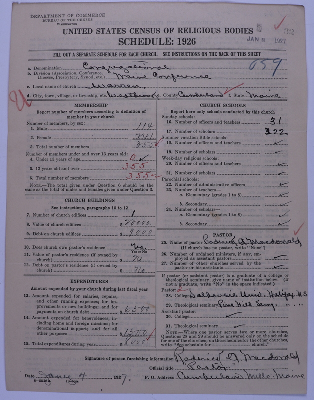Scan of Congregational Churches: 32