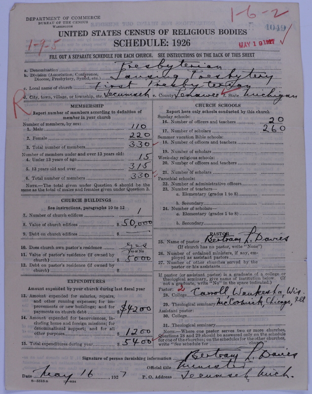 Scan of Presbyterian Church in the United States of America: 4049